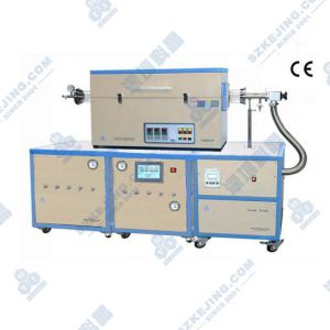 1200°C二通道混气高真空CVD系统