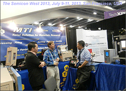 科晶联盟-美国MTI参加 在美国旧金山举行的2013 Semiconwest （ 西部半导体会议）